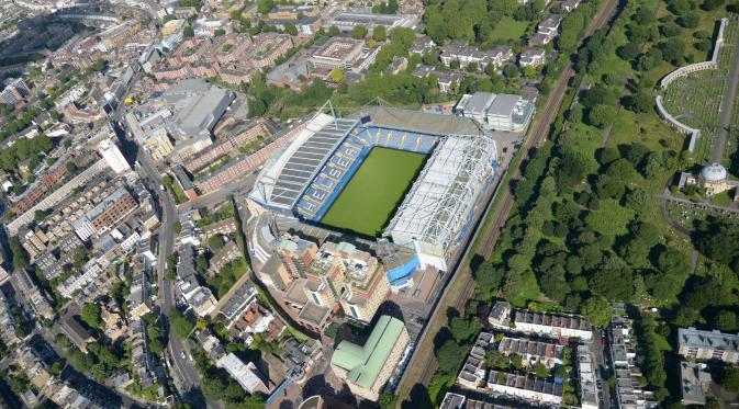 Markas Chelsea, Stamford Bridge, London. (WorldSoccerTalk)