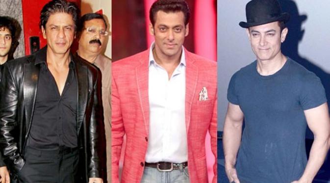 Salman Khan dan Aamir Khan memberi ucapan spesial di hari ulang tahun Shah Rukh Khan ke-50 [foto: bollywoodlife]