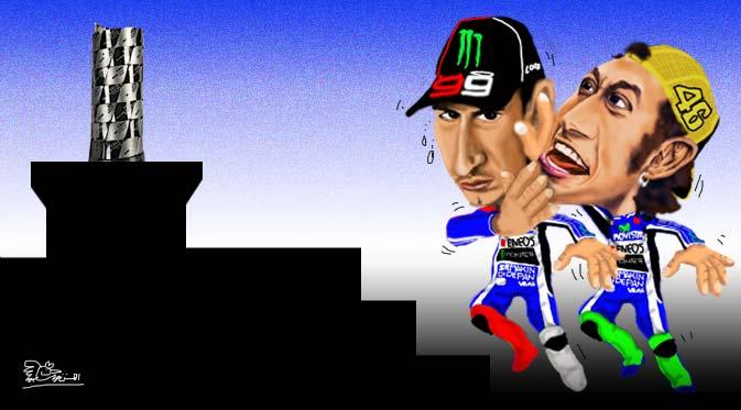 Rossi vs Marquez