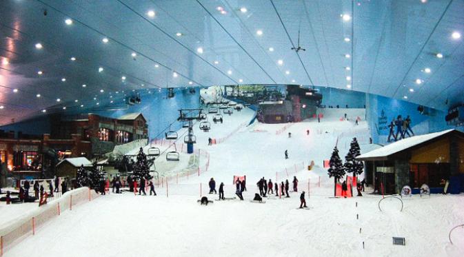 Ski Mall Dubai. (foto: The Plaid Zebra)