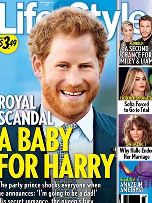 Pangeran Harry dikabarkan akan menjadi ayah oleh tabloid Life & Style. (foto: aceshowbiz)