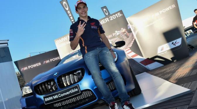 Marc Marquez dan BMW M6