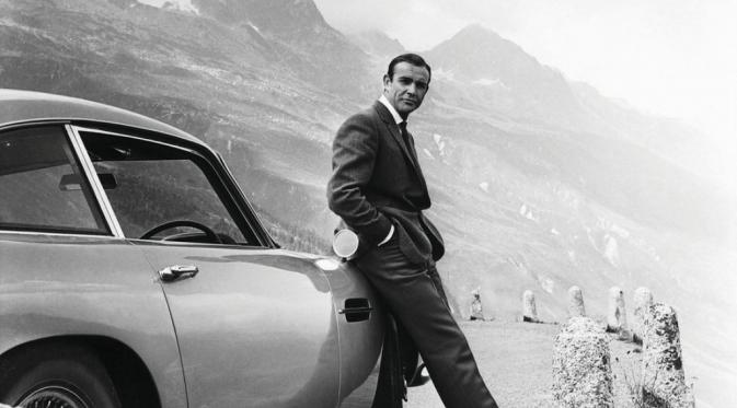 Sean Connery saat jadi James Bond di Goldfinger. (dok. 007.com)