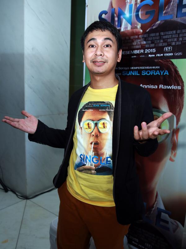 Foto profil Raditya Dika (Deki Prayoga/bintang.com)