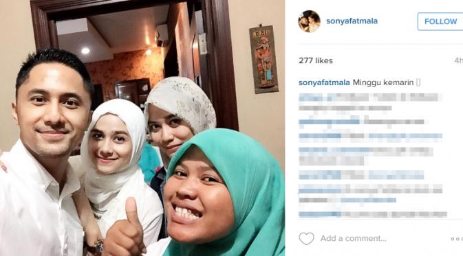 sumber foto: Instagram Sonya Fatmala