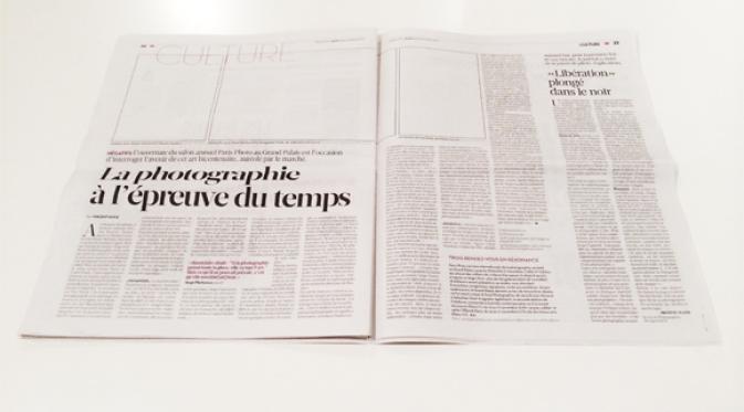 Hargai Fotografi, Koran di Perancis Malah Terbit Tanpa Gambar. | via: petapixel.com