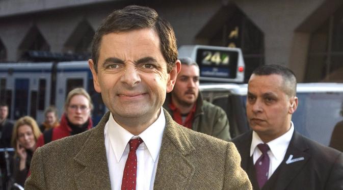 Rowan Atkinson yang terkenal dengan karakter kocaknya sebagai Mr. Bean. (Bintang/EPA)