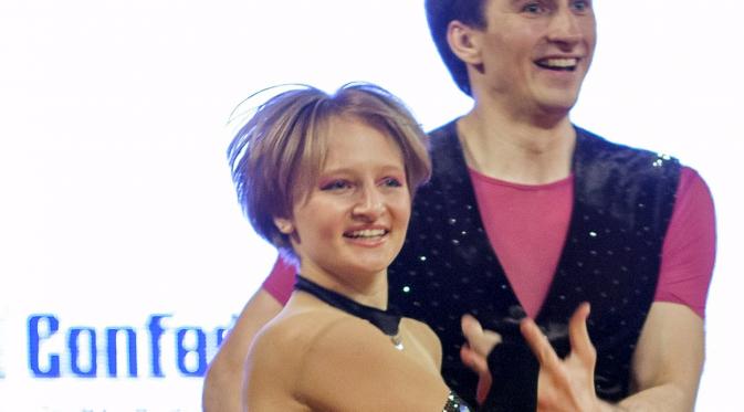 Yekaterina Putin, anak bontot Presiden Vladimir Putin yang jago menari (Reuters)