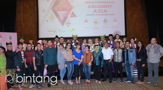 Preskon D'Academy Asia (Galih W Satria/Bintang.com)