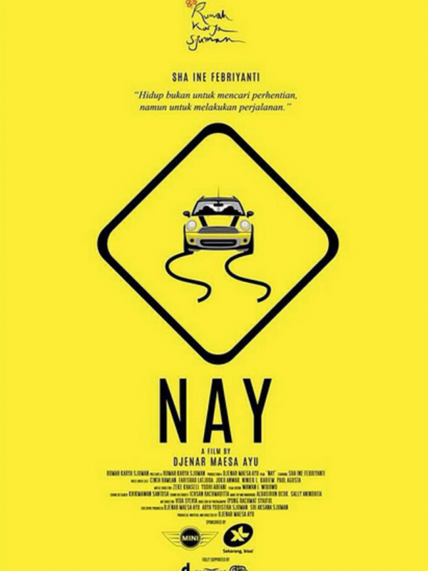 Poster film Nay. Foto: Instagram (@djenarmaesaayu)