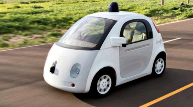 Mobil yang mengemudi sendiri keluaran Google. (Sumber stuff.co.nz)