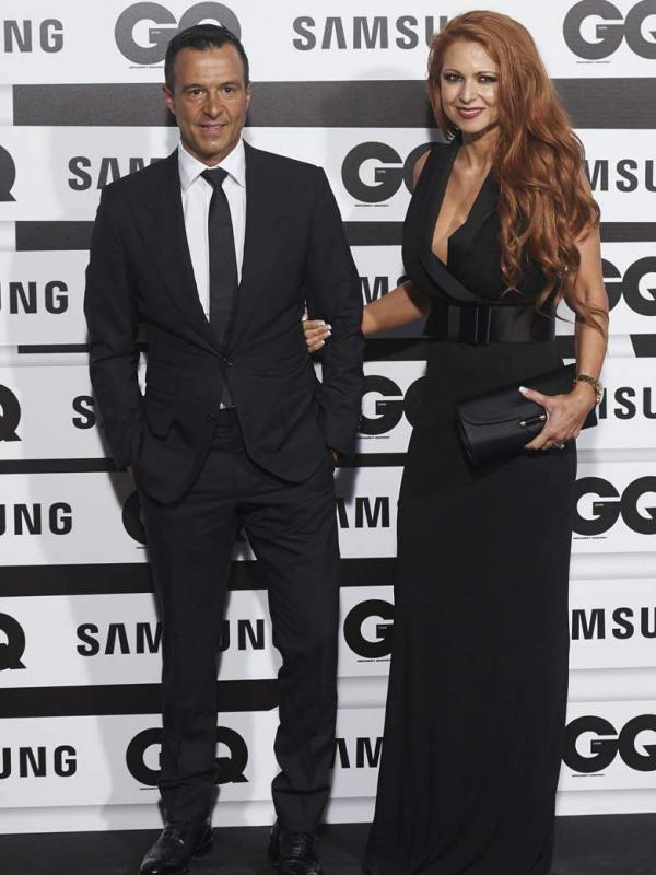 Jorge Mendes dan istrinya.