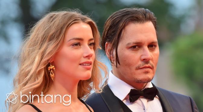 Amber Heard dan Johnny Depp (APF/Bintang.com)