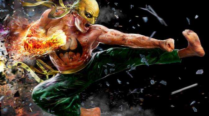 Karakter Iron Fist dari komik Marvel. (peeltheorange.net)