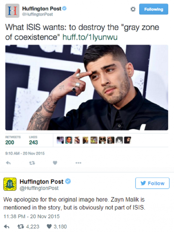Tweet Huffington Post yang berbuntut protes