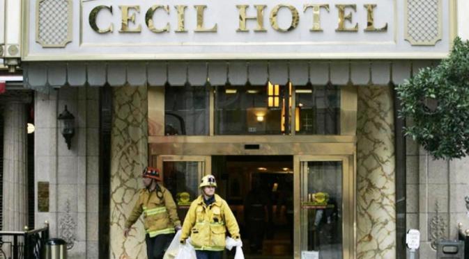 Hotel Cecil di pusat kota Los Angeles punya reputasi mengerikan (Reuters)