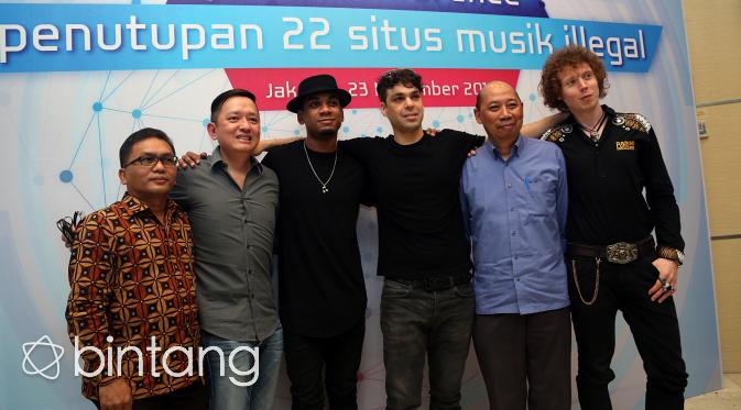 Joshua Ledet dan Arkarna rasakan dampak pembajakan (Deki Prayoga/Bintang.com)