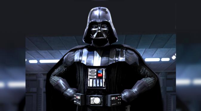 Jacob Jeremy Mercer mengenakan kostum Darth Vader dari film Star Wars dalam melakukan aksi kejahatannya. (Versus Battle)