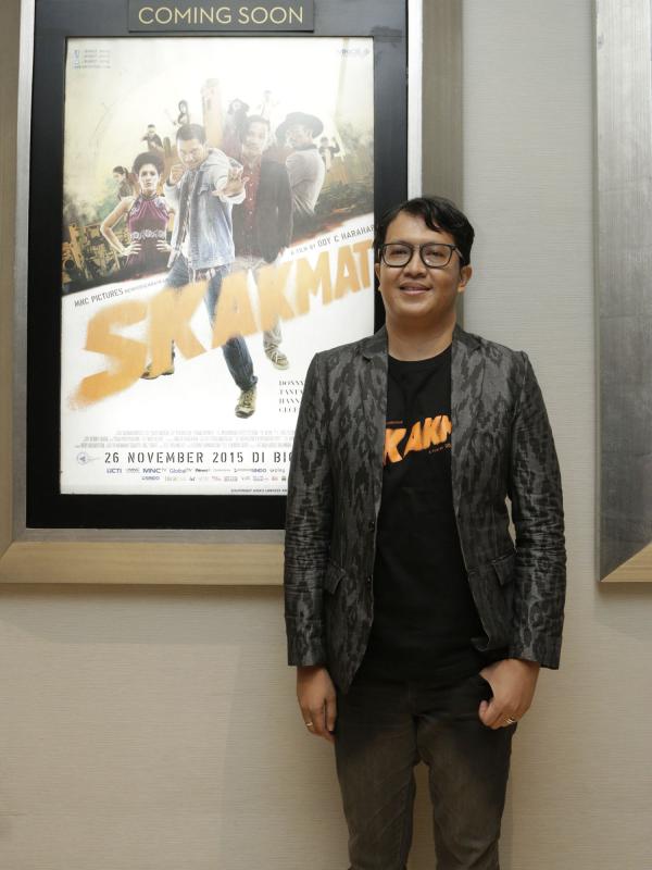 Foto preskon film Skakmat (Andy Masela/bintang.com)