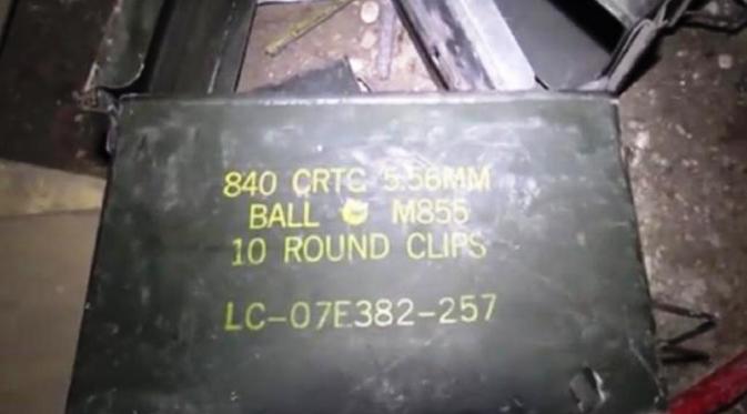 Bunker ISIS difungsikan sebagai tempat penyimpanan senjata (News.com.au)