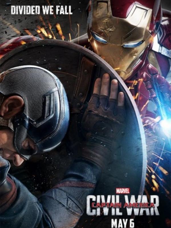 Poster Captain America: Civil War. foto: screen rant