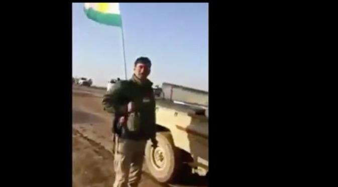 Serangan pasukan Kurdi menghantam ISIS di Irak utara (LiveLeak)