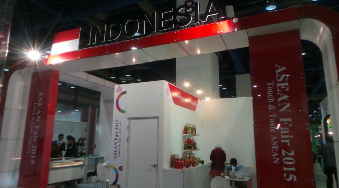 Paviliun Indonesia di ASEAN Korea Trade Fair 2015 (Foto: Irna G)