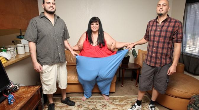 Putus, Perempuan Obesitas Ini Ingin Turunkan Berat Badan | via: dailymail.co.uk