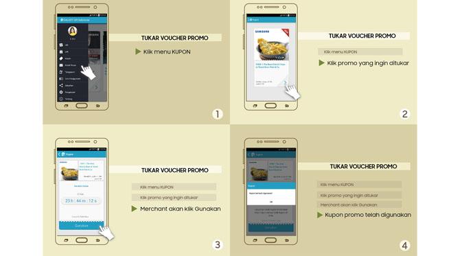 Aplikasi Galaxy Gift Indonesia menawarkan hadiah voucher belanja hingga motor Honda Beat