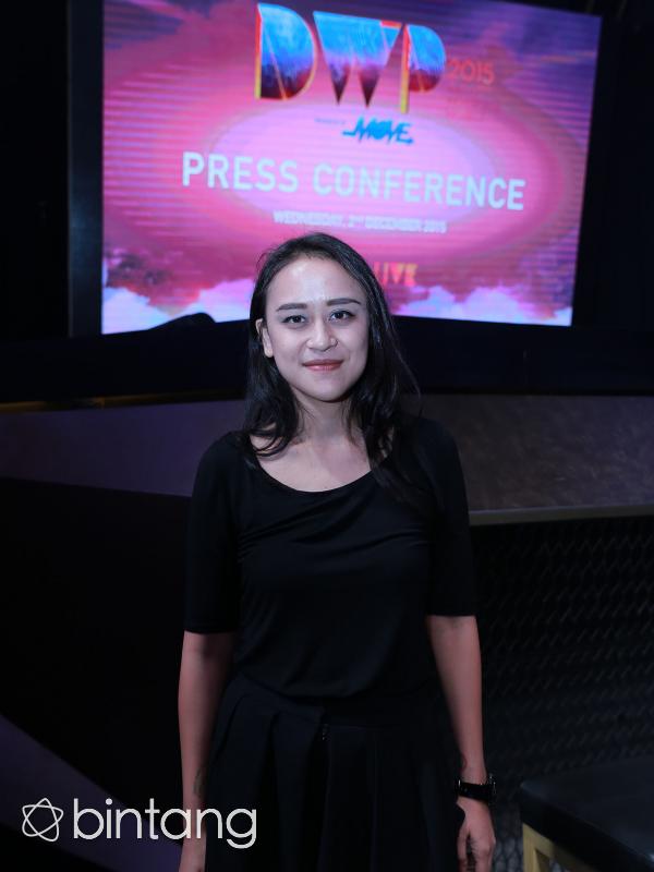 Sarah Deshita selaku Assistant Brand Manager Ismaya Live (Galih W. Satria/Bintang.com)