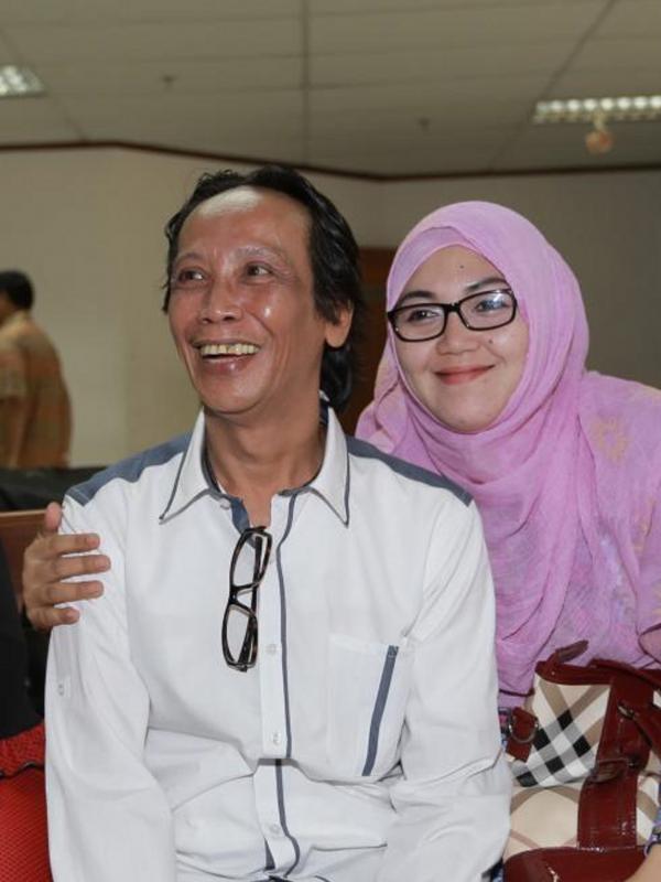 Mandra dan istri (via Liputan6.com)