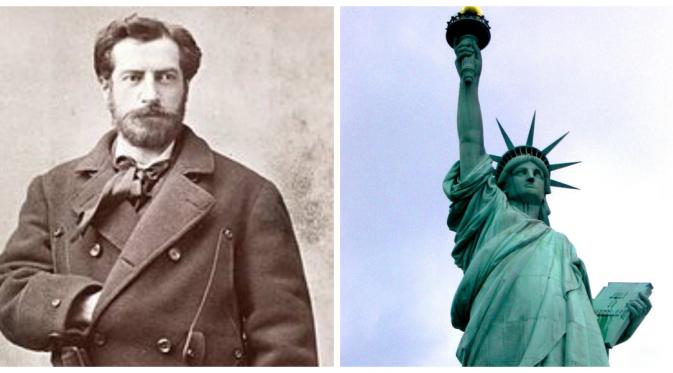Frederic Auguste Bartholdi, seniman Prancis pemahat Patung Liberty (Wikipedia)