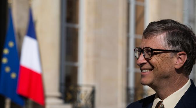 Pendiri perusahaan raksasa Microsoft, Bill Gates (AFP PHOTO/JOEL SAGET)