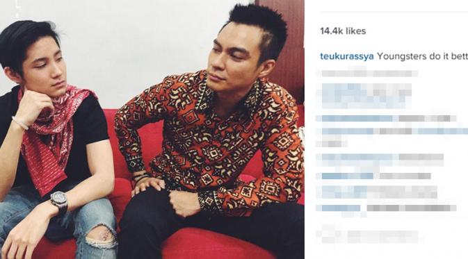 Baim Wong dan Teuku Rassya (Instagram)