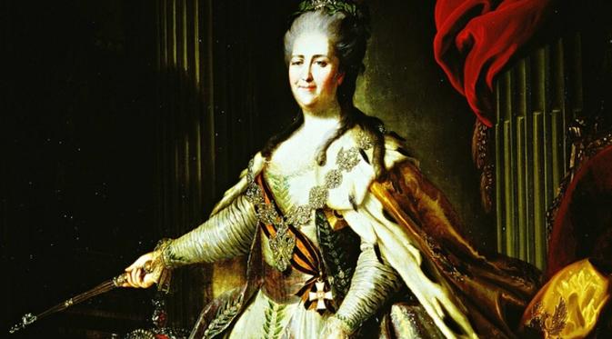 Lukisan Catherine the Great. (theguardian.com)