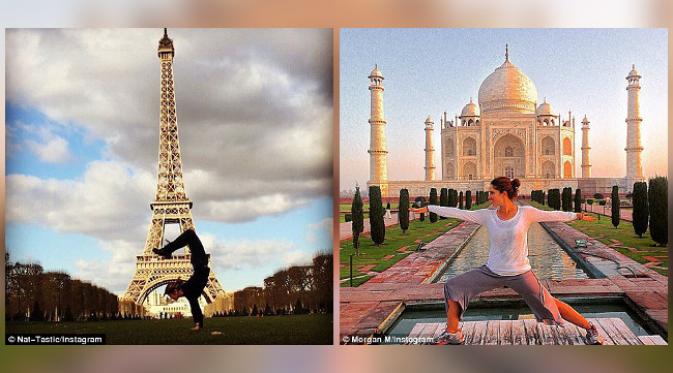 Yoga di tengara ternama dunia. (foto: Daily Mail)