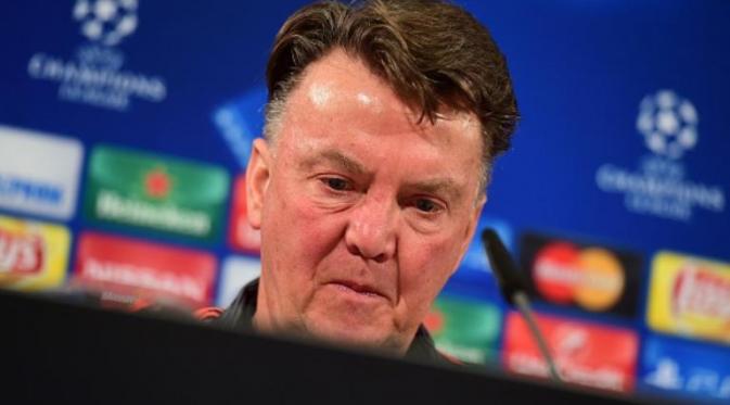 Manajer Manchester United asal Belanda, Louis van Gaal. (AFP/John MacDougall)