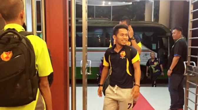 Andik Vermansah berusaha tidak gugup saat tampil di final Piala Malaysia 2015 melawan Kedah FA, Sabtu (12/12/2015). (Facebook Selangor FA)