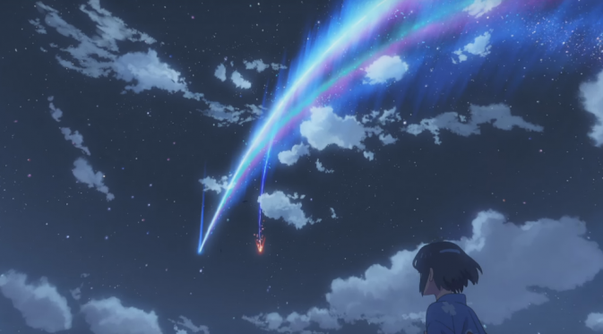 Film anime Kimi no Na wa atau Your Name garapan Makoto Shinkai. (CoMix Wave Inc.)