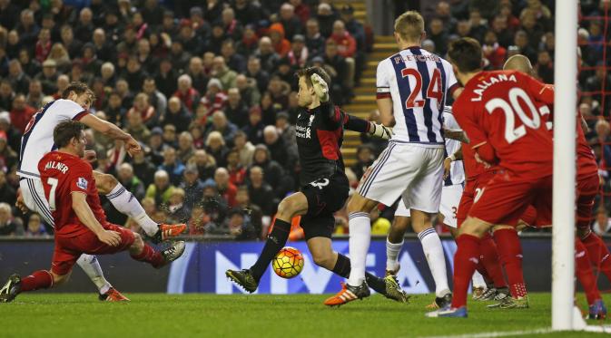 Liverpool Vs West Bromwich Albion (Reuters)