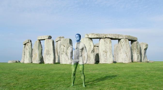 Stonehenge, Britania Raya. | via: Trinna Merry