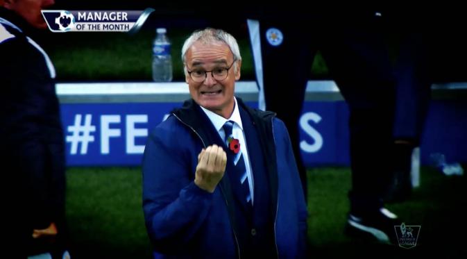 Ranieri Terpilih Sebagai Manajer Terbaik November