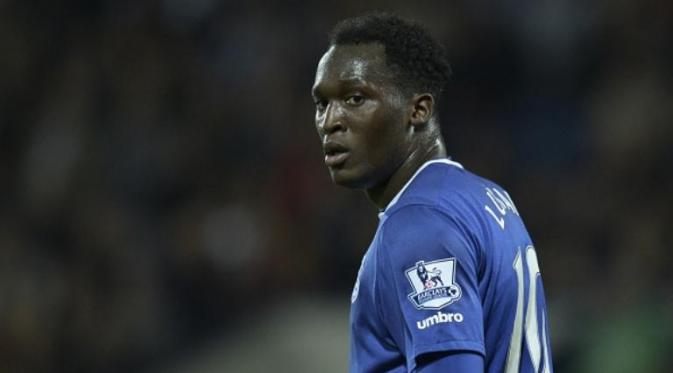 Penyerang Everton asal Belgia, Romelu Lukaku. (AFP/Oli Scarff)