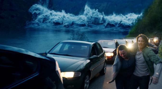 Salah satu adegan di film `The Wave` 2015 [foto: Hollywoodreporter]
