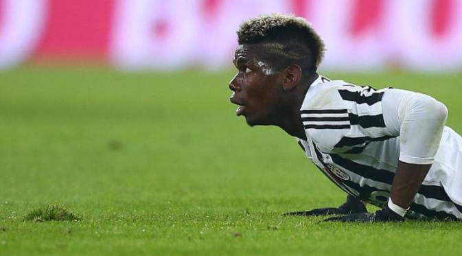 Gelandang Juventus asal Prancis, Paul Pogba. (AFP/Marco Bertorello)