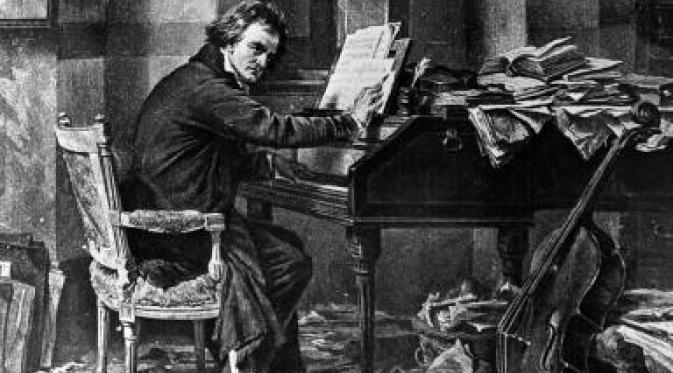 Ludwig van Beethoven. | via: classicalmusic.about.com