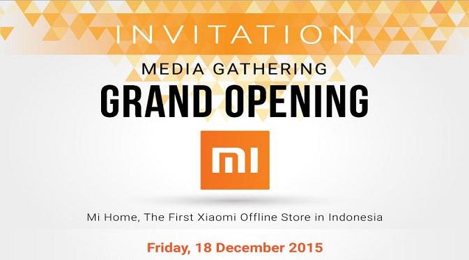 Invitation Grand Opening Mi Home (Liputan6.com/Jeko Iqbal Reza)
