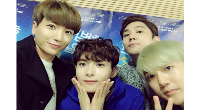 Leeteuk puji kemampuan akting Ryeowook di drama teater [foto: instagram/special_js1004]