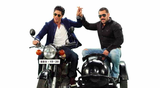  Salman Khan kabarnya memiliki jumlah penggemar yang jauh lebih banyak dari Shah Rukh Khan [foto: Bollywoodlife]