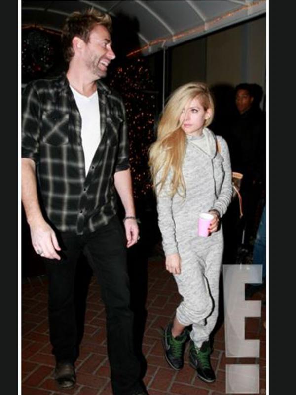 Avril Lavigne dan Chad Kroeger (via eonline.com)